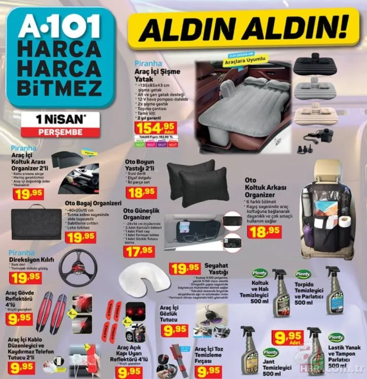 %25 indirim! A101 1 Nisan 2021 aktüel ürünler kataloğu sürprizlerle dolu! Bu hafta A101'de neler var? 11