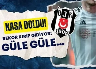 Beşiktaş’ın kasası doldu taşacak! Rekor kırıp gidiyor: Güle güle…