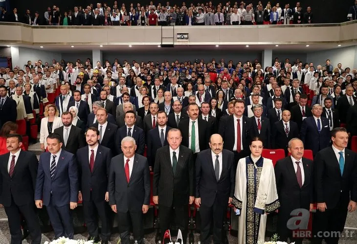 Başkan Erdoğan Dokuz Eylül Üniversitesi akademik yılı açılış törenine katıldı