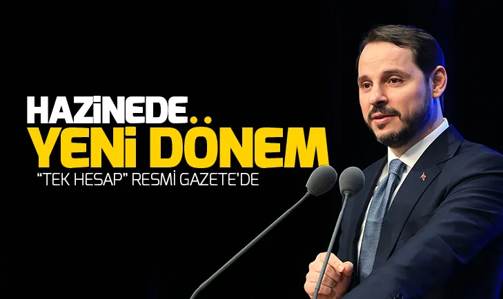 Hazinede tek hesap dönemi