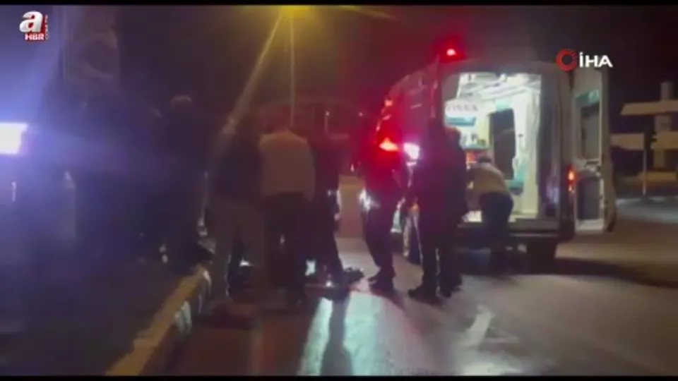 Motosiklet kazasında sürücü yaralandı