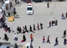 1 kilometrelik pazar kuyruğu!