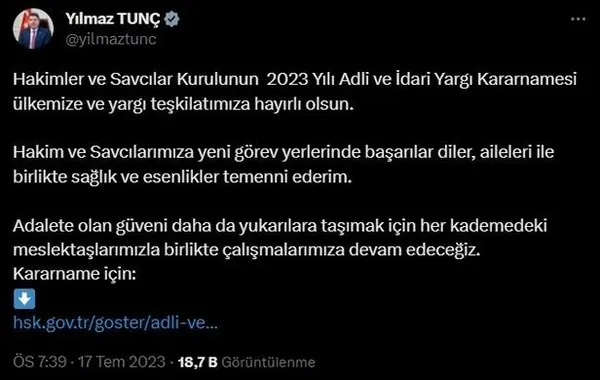 HSK kararname açıklandı mı son dakika 2023? Atama yapılan iller hangileri? İşte isim isim atama listesi