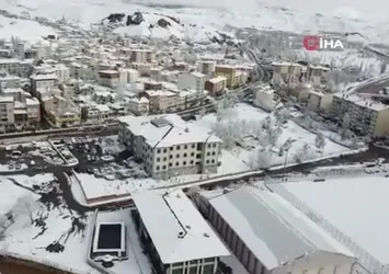 Erzurum’da bir günde iki mevsim