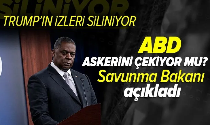 ABD Savunma Bakanı Lloyd Austin'den Afganistan'dan çekilme sürecini yavaşlatma sinyali