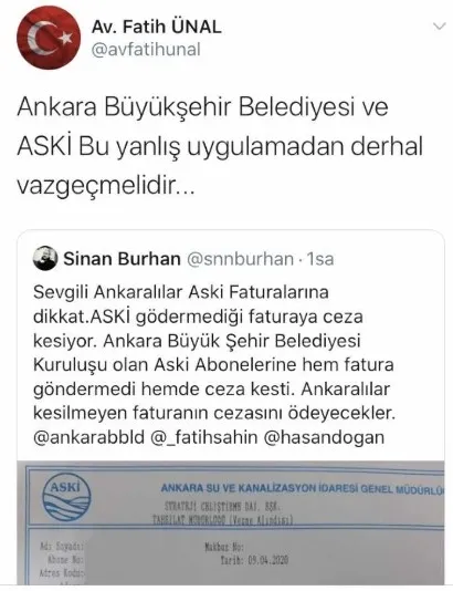 Ankaralılar kesilmeyen faturanın cezasını ödeyecek - 4