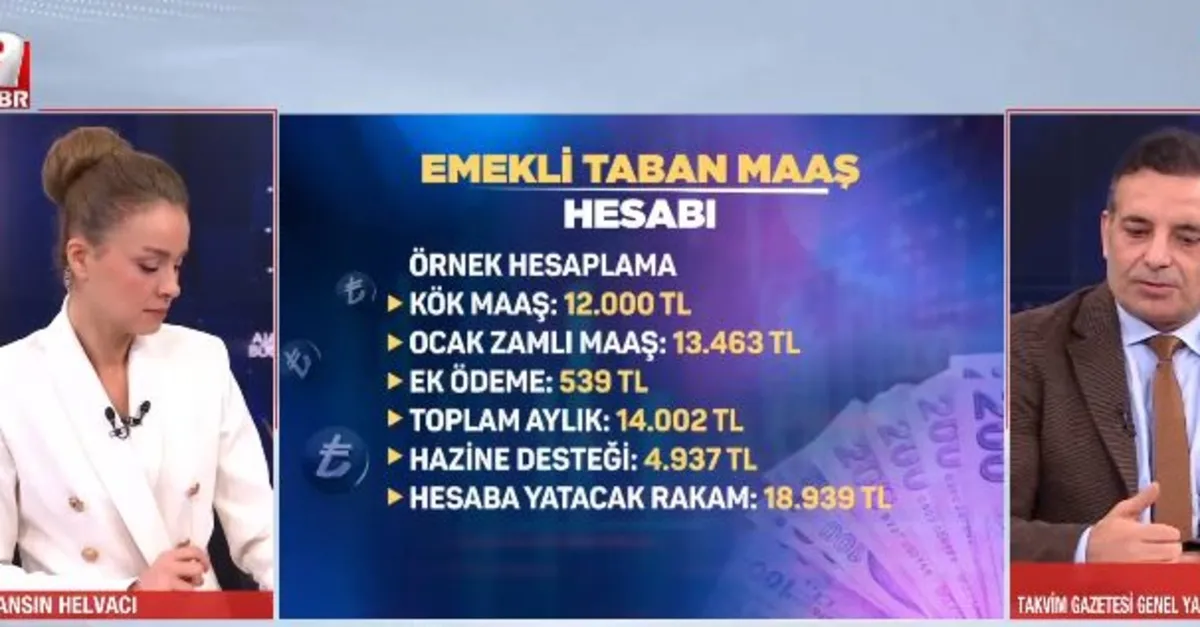 Emekli taban maaş hesabı nasıl yapılıyor?