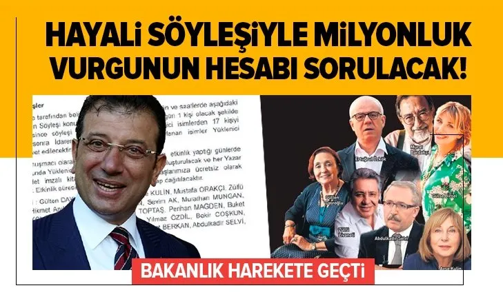 Bakanlık harekete geçti! Hayali ihalenin hesabı sorulacak