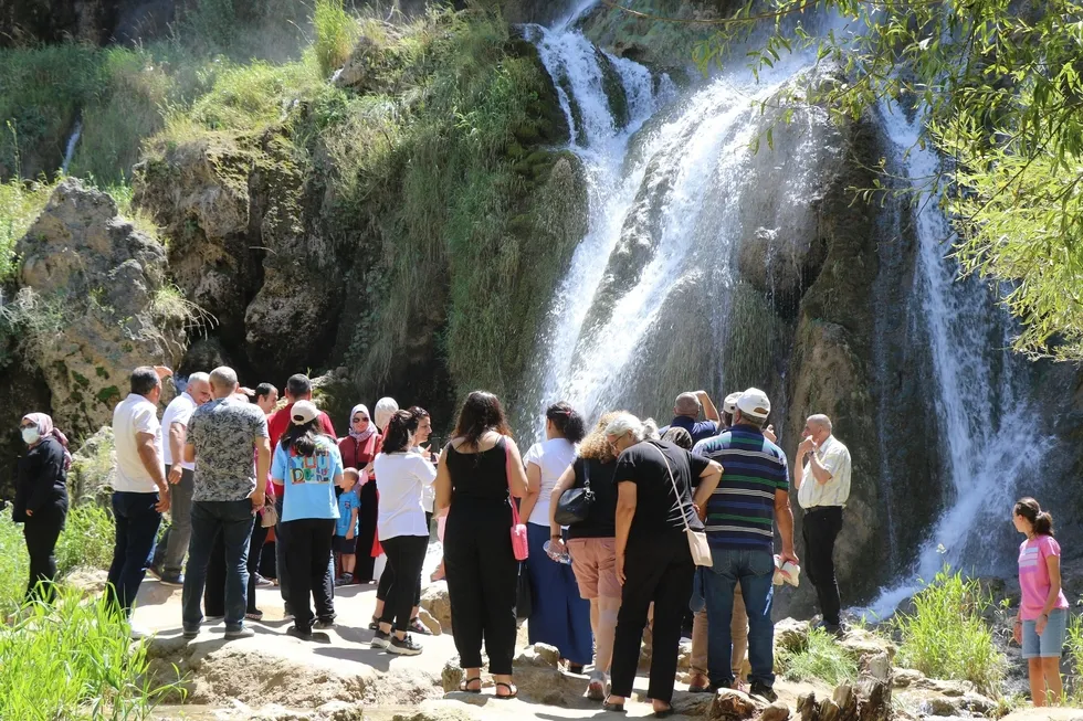 Kar suları eridi, Girlevik Şelalesi coştu - 3