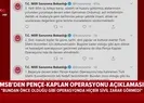 Pençe Kaplan operasyonuyla ilgili Savunma Bakanlığından flaş açıklama: Tek hedef teröristler |Video