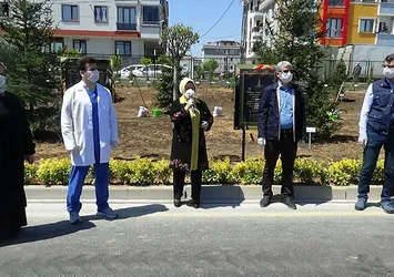 Sancaktepe’deki sağlık çalışanlarına jest