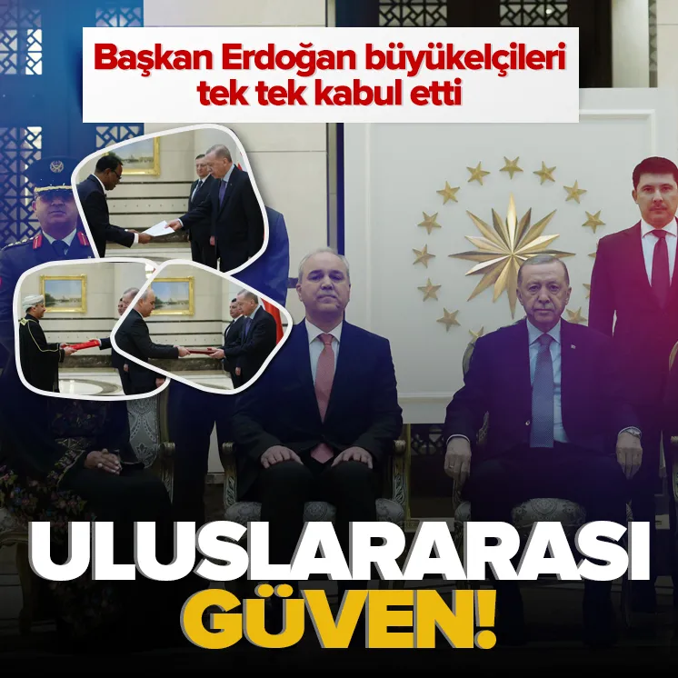 Başkan Erdoğan’a güven mektubu