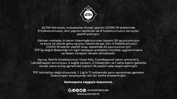 son-dakikabir-mac-daha-koronavirus-nedeniyle-ertelendi-1603570490091.jpg O takımda 34 kişi koronavirüse yakalandı: Maç ileri bir tarihe ertelendi - 2