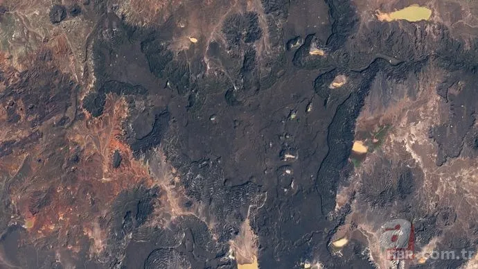 NASA Raikoke volkan patlamasını uzaydan görüntüledi 25