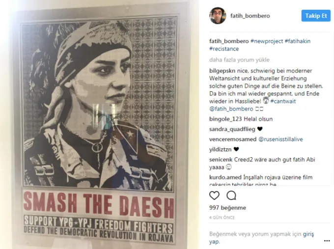 Fatih Akın'dan terör örgütü YPG'yi destekleyen skandal film! - 1