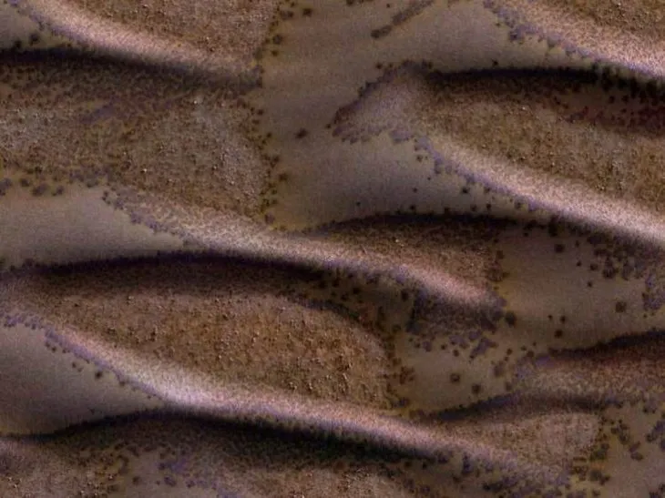NASA Mars’tan dehşete düşüren görüntüyü ilk kez yayınladı!