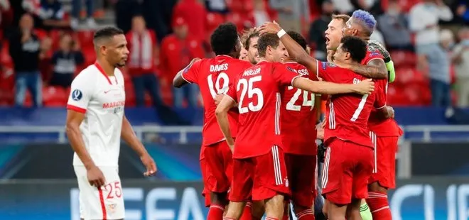 Süper Kupa Bayern Münih’in! Bayern Münih: 2 - Sevilla: 1