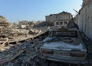 Ermenistan'ın kanlı saldırısında 13 kişi hayatını kaybetmişti! Gence'de halk yaralarını sarıyor