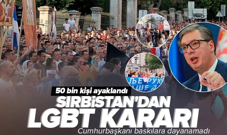 Son dakika: Sırbistan LGBT’ye karşı ayaklanmıştı! Cumhurbaşkanı Aleksandar Vucic duyurdu: Europride iptal edildi