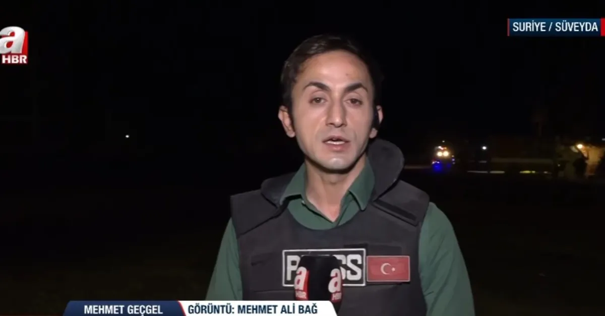 İsrail helikopterleri Süveyda semalarında
