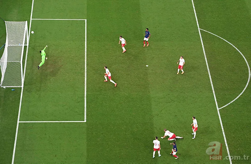 Mbappe çok rahat çok profesyonel! Turu adeta tek başına Fransa'ya getirdi! Polonya evine geri döndü 5