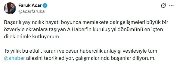 turkiyenin-gur-sesi-a-haber-15-yasinda-pes-pese-tebrik-mesajlari-1777146491541.jpeg (Foto: ahaber.com.tr ekran görüntüsü)