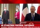 AB ziyaretindeki protokol tartışmasıyla ilgili açıklama