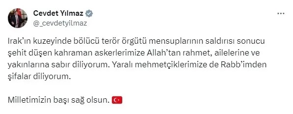 MSB acı haberi duyurdu: 6 kahraman asker şehit oldu, 1 kahraman asker yaralı