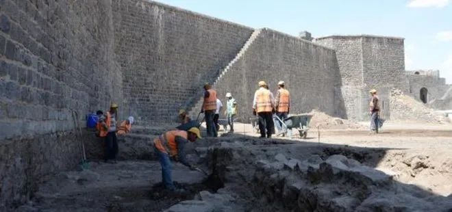 UNESCO Dünya Mirası Listesi’nde yer alan Diyarbakır’ın 5 bin yıllık surlarının sırrı araştırılıyor