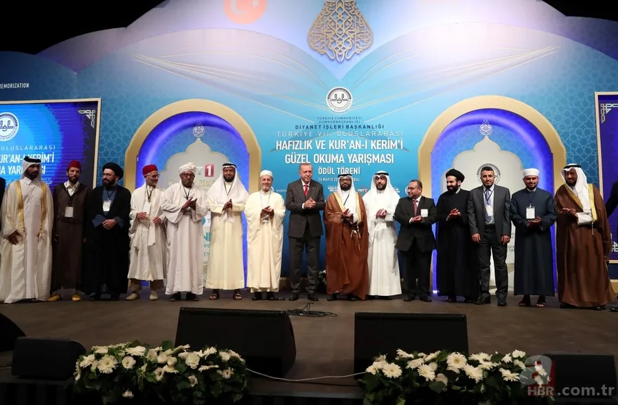 Başkan Erdoğan, Hafızlık ve Kur'an-ı Kerim'i Güzel Okuma Yarışma ödül törenine katıldı 18