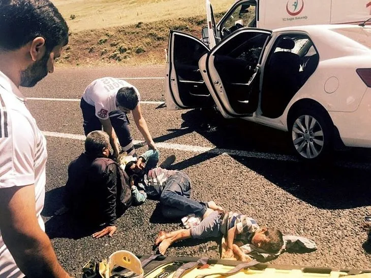 Erzurum’da trafik kazası: 11 yaralı