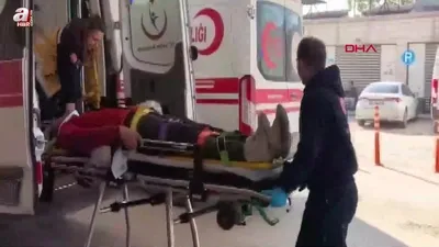 Devrilen TIR’ın sürücüsü yaralandı