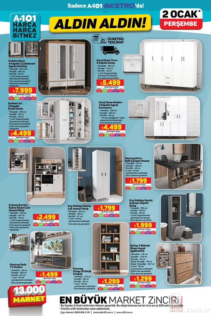 A101 indirim fırtınası başlattı! 32'li tuvalet kağıdı ve kağıt havlu 12