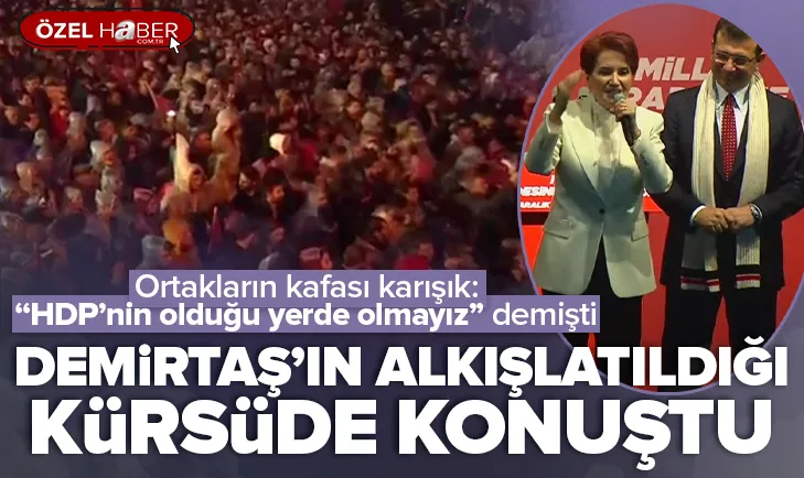 Saraçhane’de Demirtaş’a özgürlük istediler