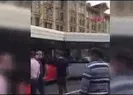 Lalelide tramvay otobüs ile çarpıştı!