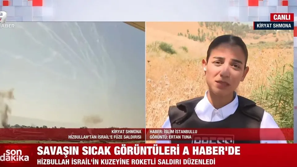 Savaşın sıcak görüntüleri A Haber’de