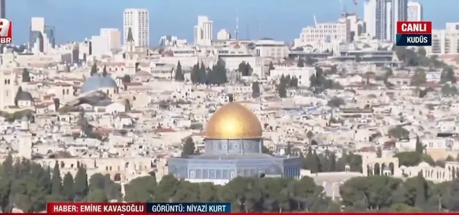 Kudüs’te kritik Cuma: İsrail namaz sonrası Müslümanlara gaz bombası attı! A Haber Mescid-i Aksa’da