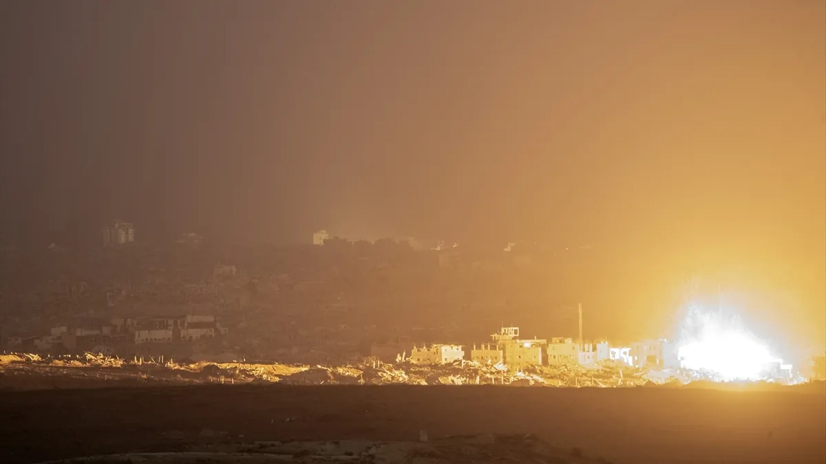 BM'de İsrail'e tepkiler çığ gibi büyürken Siyonist ordudan yeni bir saldırı dalgası geldi