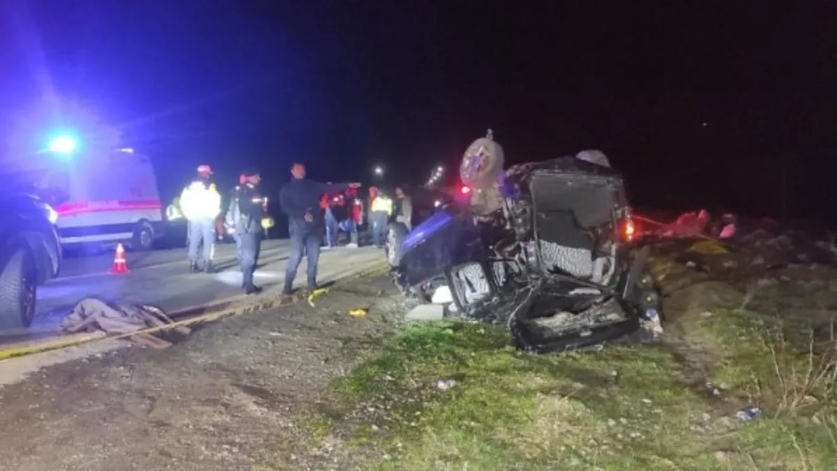 Rize'de katliam gibi kaza! 3 ölü 2 yaralı