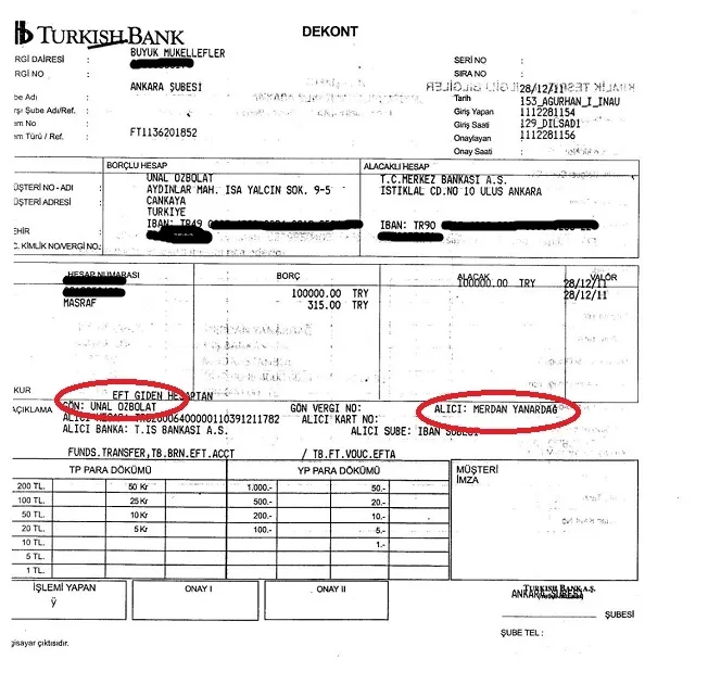 Merdan Yanardağ’ın Yurt Gazetesindeki aylık maaşı 143 bin TL miydi? CHP’li Durdu Özbolat dekont yayınladı