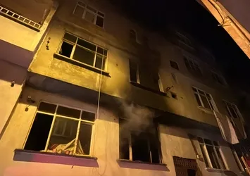 Samsun’da bina yangını: 3 kişi dumandan etkilendi