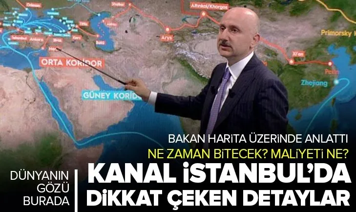Kanal İstanbul ne zaman bitecek? Bakan tarih verdi