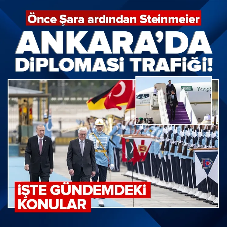 Ankara’da diplomasi trafiği!