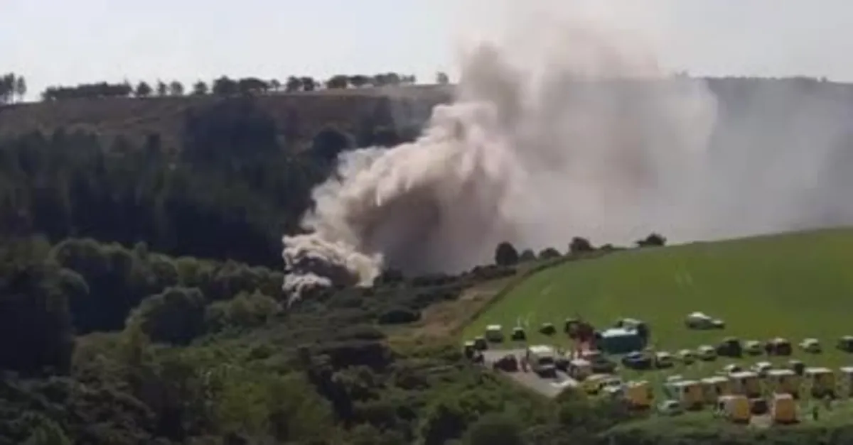 Dünya şokta! Yolcu treni raydan çıktı