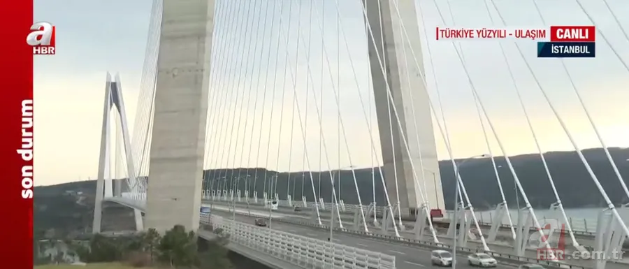 Türkiye Yüzyılı'nda "ULAŞIM"! Türkiye'ye çağ atlatan dev eserler A Haber'de 9