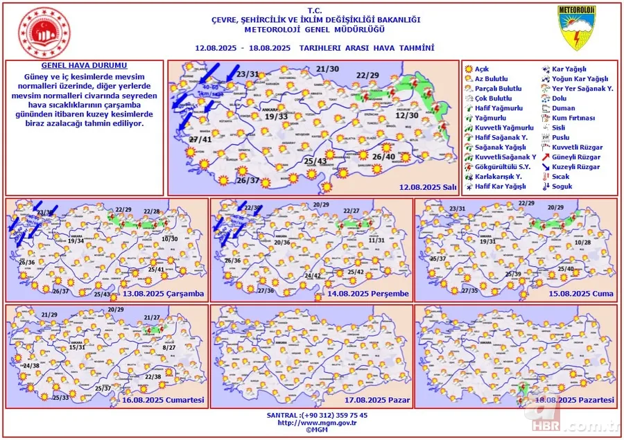 Kuvvetli geliyor: Kavurucu sıcaklar yetmedi, fırtına da eklendi! 4 ilde sarı kodlu alarm verildi! Çanakkale, Balıkesir, Manisa... 5
