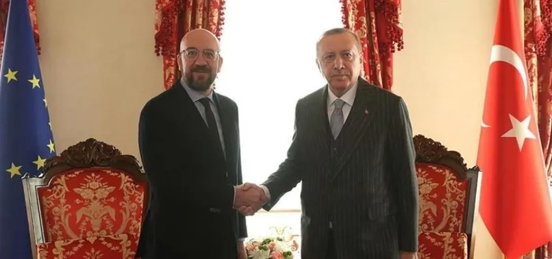 Başkan Erdoğan AB Konseyi Başkanı Charles Michel ile görüştü: Türkiye’nin tam üyeliği için somut adım atın