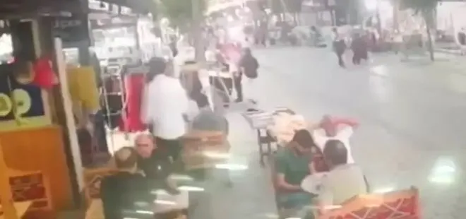 Gaziosmanpaşa'da motosiklet kafeteryaya daldı