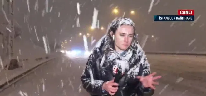 İstanbul’da kar ne zamana kadar sürecek? Kar yağışı esnasında yıldırım düştü! İETT otobüsü Edirne yolunu kapattı! A Haber sokakta...