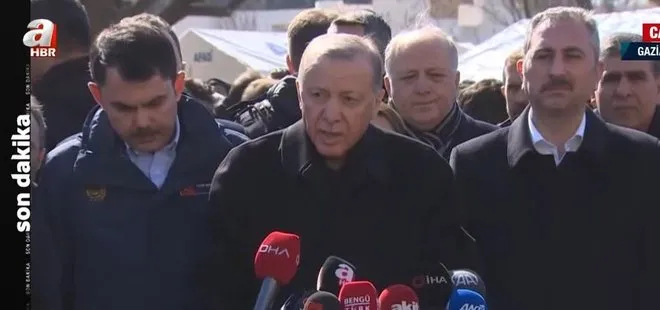 Başkan Recep Tayyip Erdoğan Gaziantep’te: Hiç ümitsiz olmayın! Daha önce nasıl yaptıysak bunu da atlatacağız